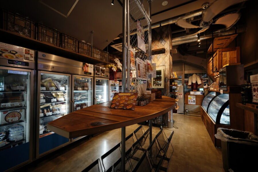 店舗内装工事の施工事例(シュメール万代店)